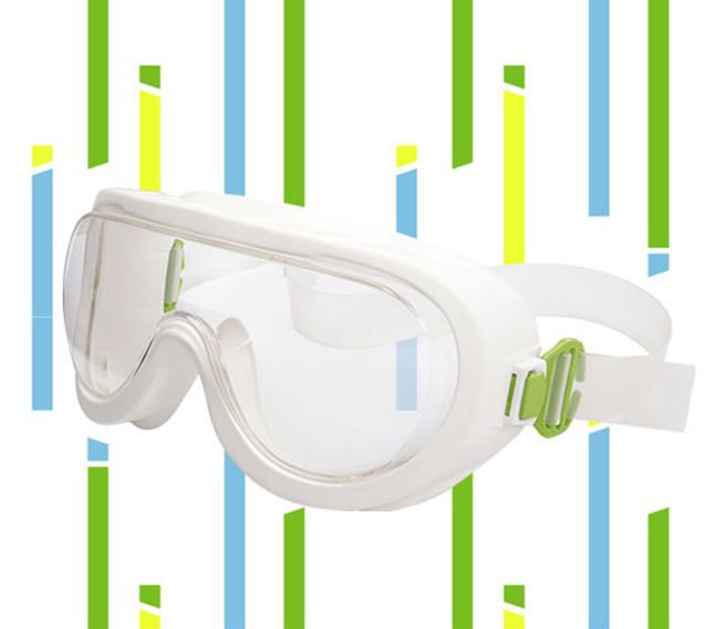 Cleanroom Goggles on a decorative background