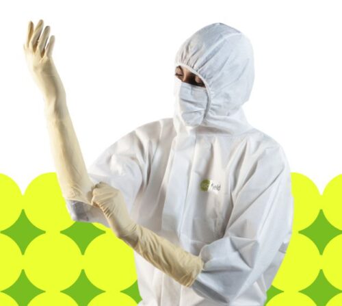 Isofield Stellar 400 mm Sterile Latex Cleanroom Glove